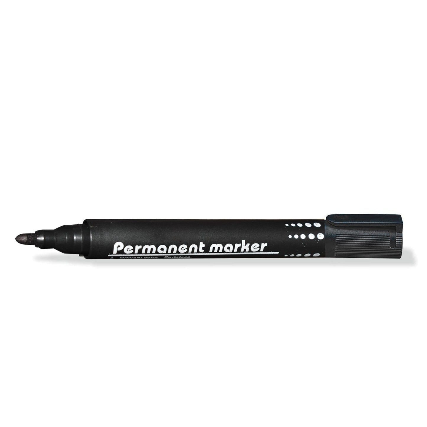 1625 Black Permanent Markers for White Board (Pack of 12) DeoDap