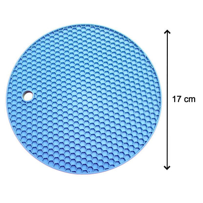 4778 1Pc Silicone Hot Mat used for breakfast, lunch and dinner purposes in different-different places. DeoDap