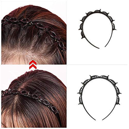 1378 Hair Styling Headband Hair Hoop Hair Band (Multicolour) DeoDap