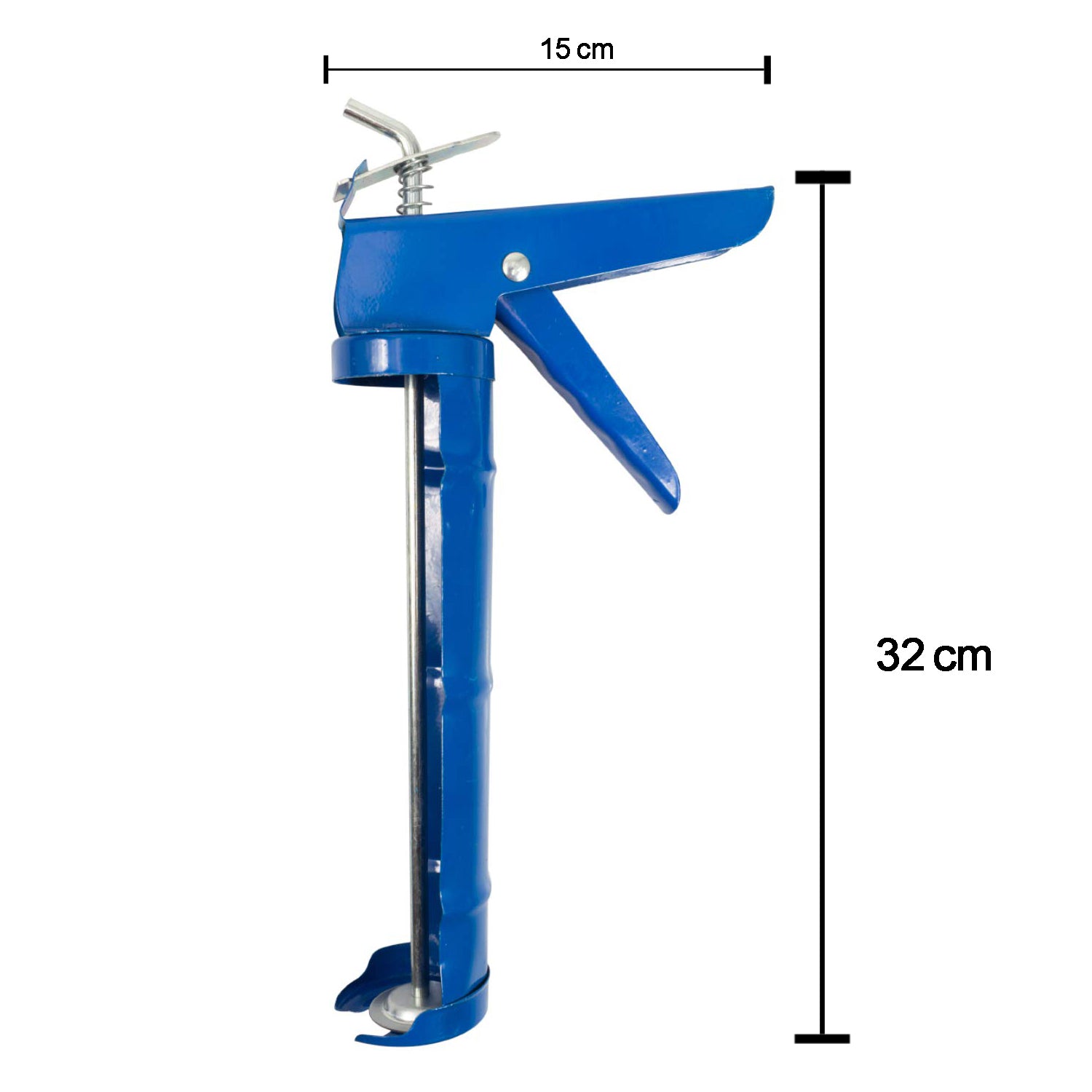 1558 Heavy Duty Steel Silicon Sealant Caulking Gun DeoDap