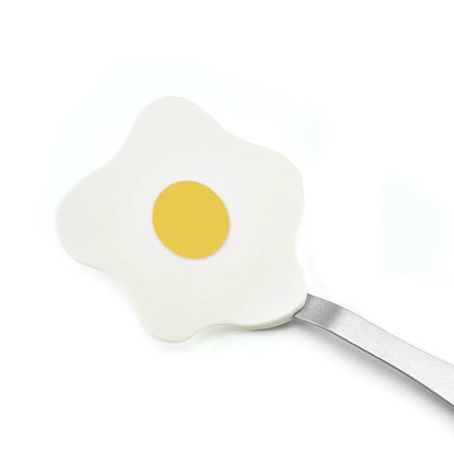 2338 Egg Shape Nylon Turner Non Stick Frying Shovel Fried Fish Omelet Spatula Pancake Pizza Pinball Cooking Tools Kitchen Utensils 