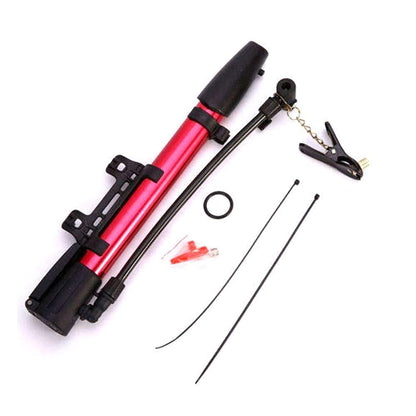 544 Aluminum Mini Bicycle Air Pump (Multicolor) 