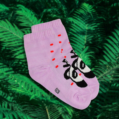 7376 1PAIR PANDA DESIGN SOCKS FOR WOMEN 