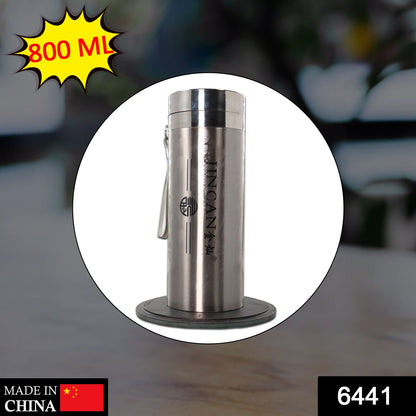 6441 800ml Stainless Steel Water Bottle for Men Women Kids | Thermos Flask | Reusable Leak-Proof Thermos steel for Home Office Gym Fridge Travelling 