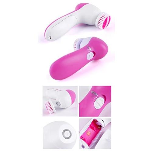 340 -5-in-1 Smoothing Body & Facial Massager (Pink) EasyGrabGet