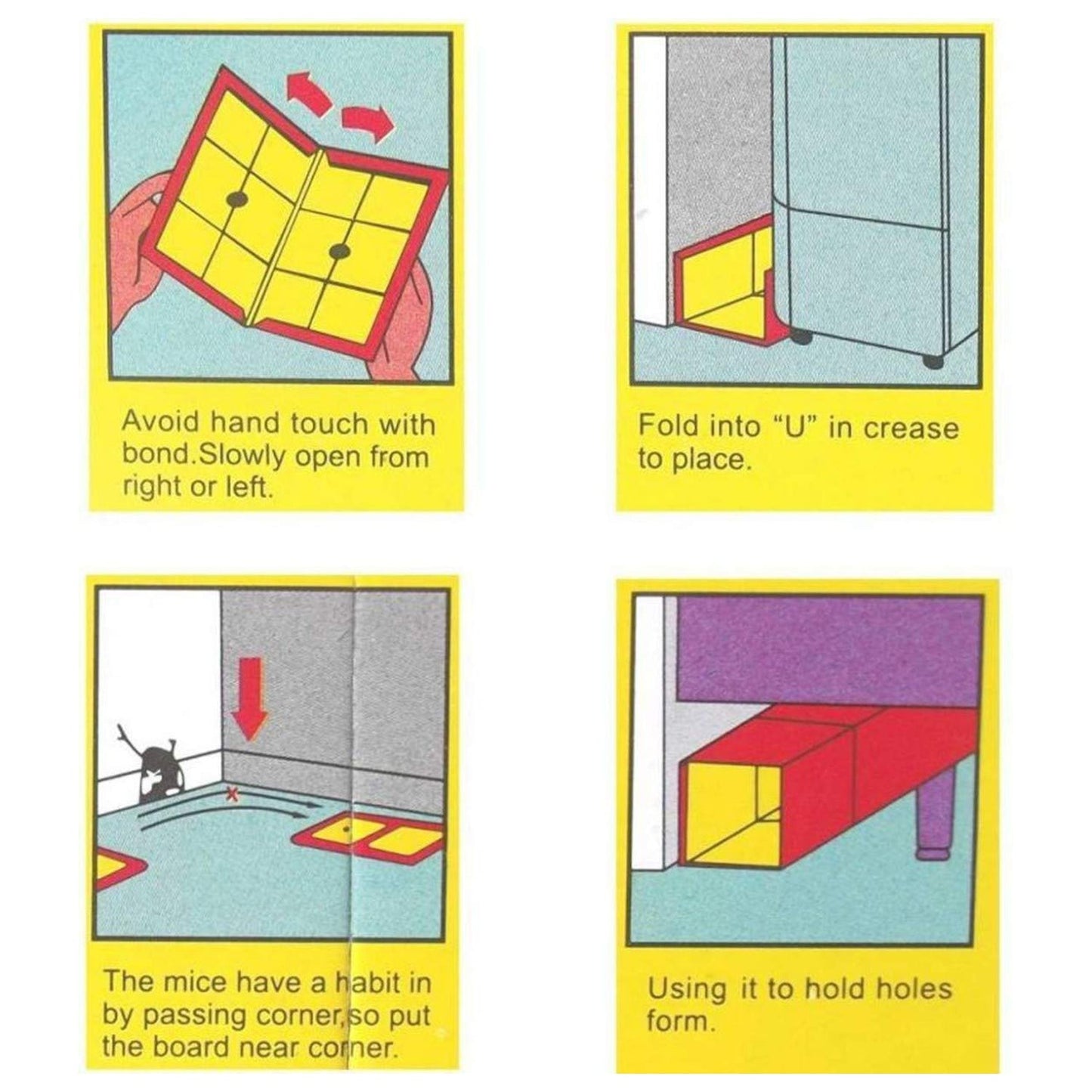 1203B Mice/Rat Glue Trap, Rat Glue Boards, Mouse Bond EasyGrabGet - Rat Terminator1203B Mice/Rat Glue Trap, Rat Glue Boards, Mouse Bond EasyGrabGet - Rat Terminator 