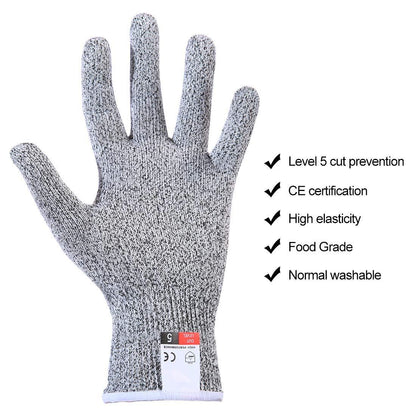 715 Level 5 Protection Cut Resistant Gloves (1 pair) DeoDap