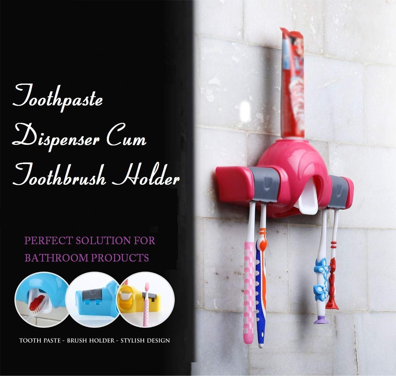 2139 Automatic Push Toothpaste Squeezer Dispenser DeoDap