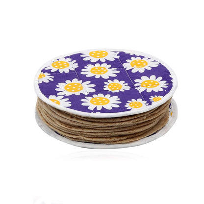 2272 Round Hygienic Roti/Chapati Print Design Cover DeoDap