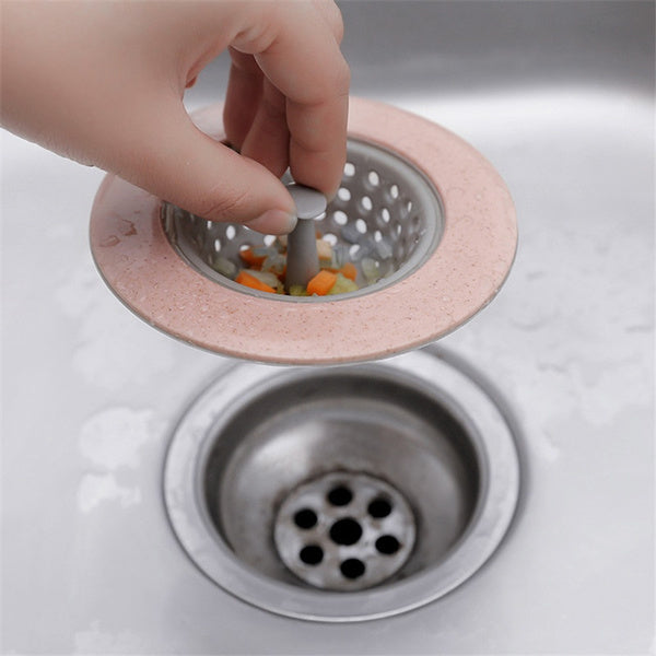 1120 Silicon Sink Strainer Kitchen Drain Basin Basket Sink Drainer DeoDap