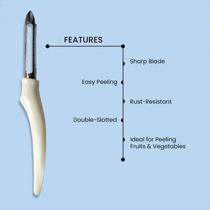 2060 Vegetable Peeler for Kitchen, Stainless Steel Potato Peeler with Sharp Blades 