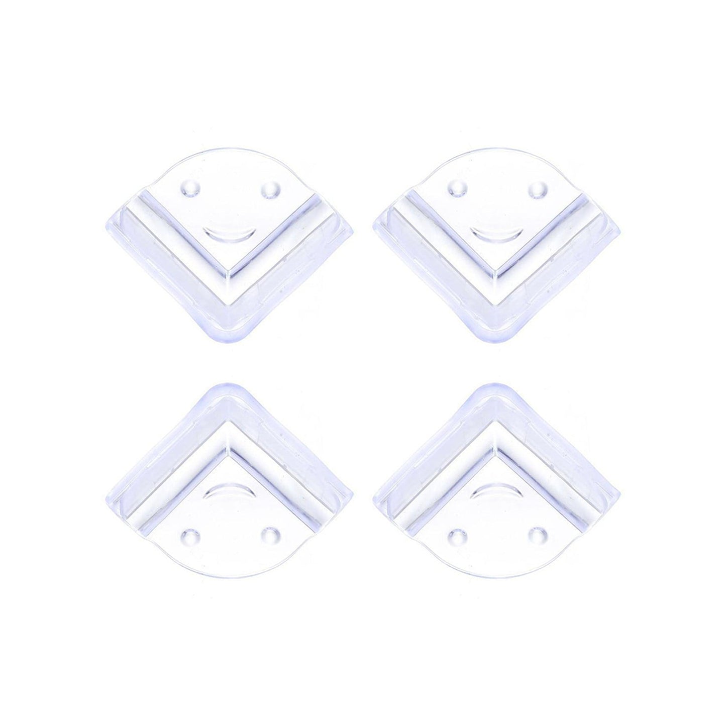 1696 Table Corners Edge Protector Guards for Baby Child Safety (Pack of 4Pc) DeoDap