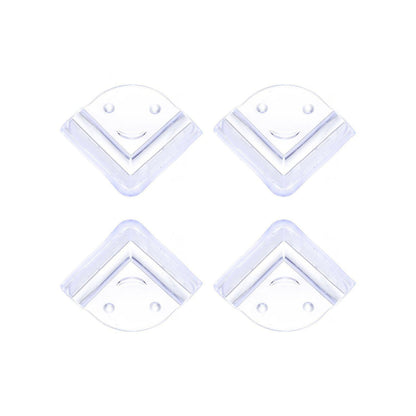 1696 Table Corners Edge Protector Guards for Baby Child Safety (Pack of 4Pc) DeoDap