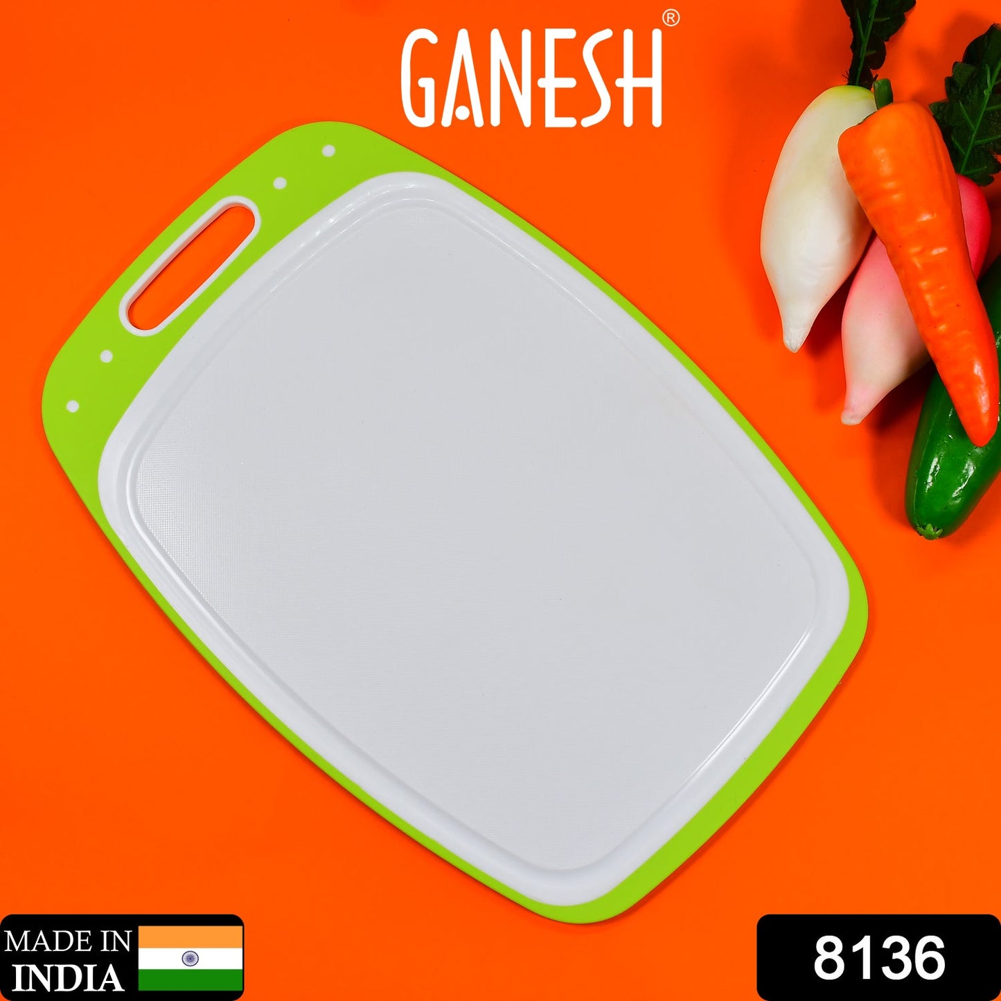 8136 Ganesh Plastic Cutting Board 