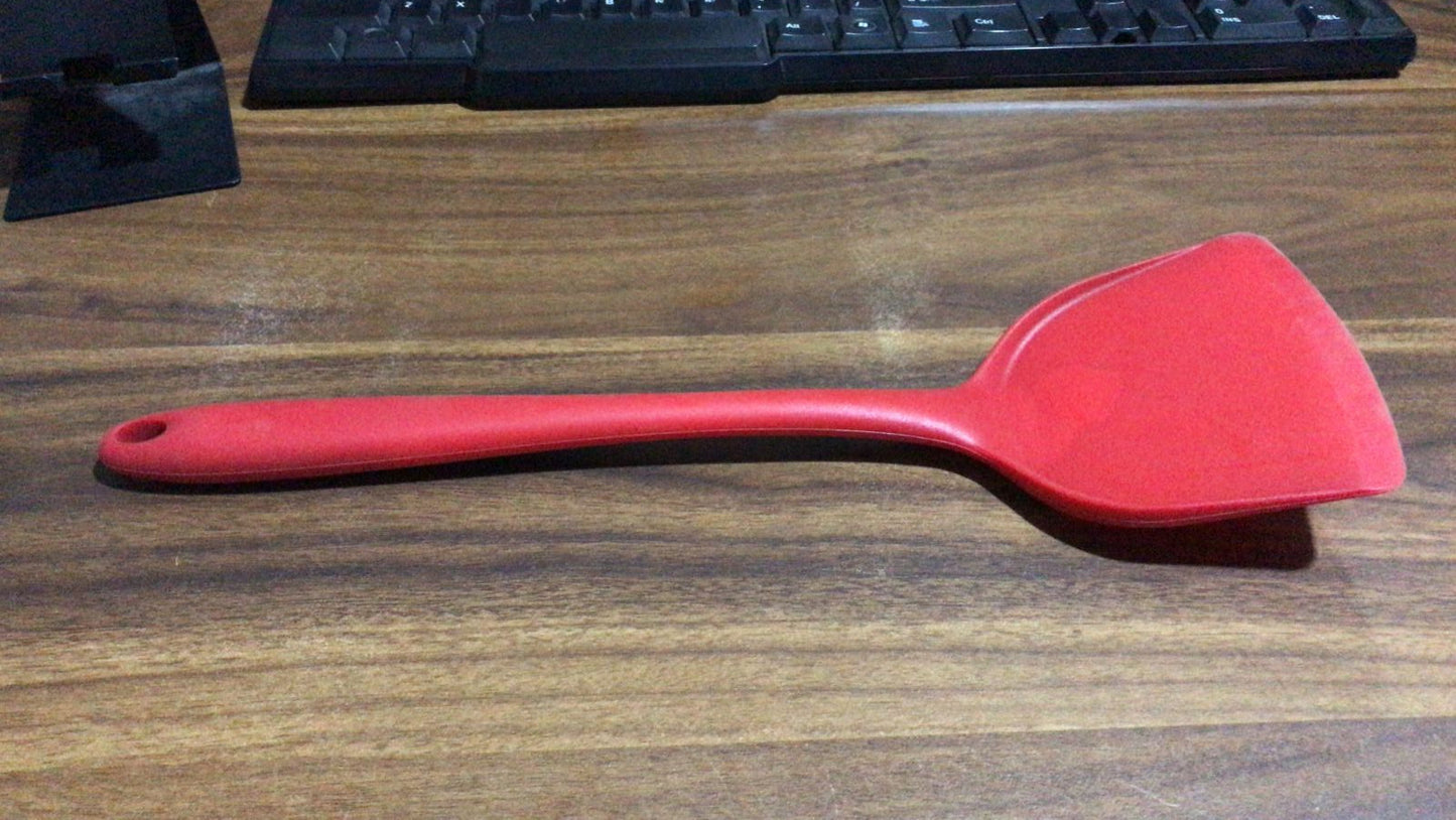 2022 Heat Resistant Silicone Spatula Non-Stick Wok Turner in Hygienic Solid Coating Cookware Kitchen Tools 