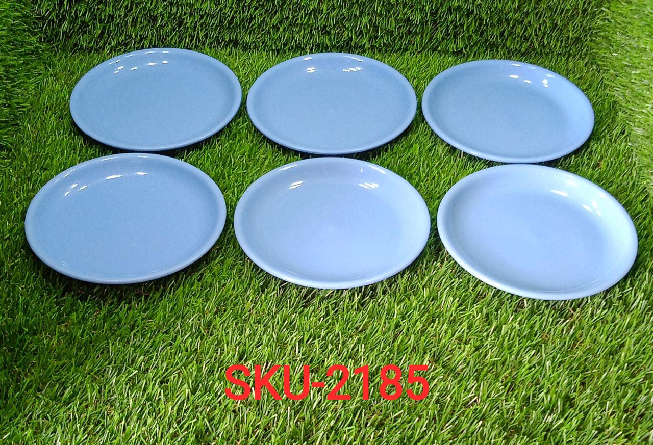 2185 Round Shaped Mini Soup Plates/Dishes - 6 pcs DeoDap