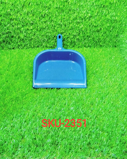 2351 Durable Lightweight Multi Surface Plastic Dustpan with Handle DeoDap