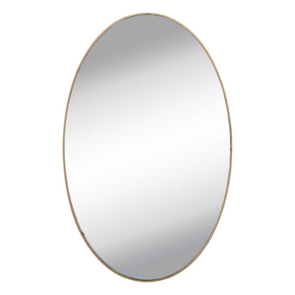 1727A Oval Frame Less Mirror Wall Sticker for Dressing DeoDap