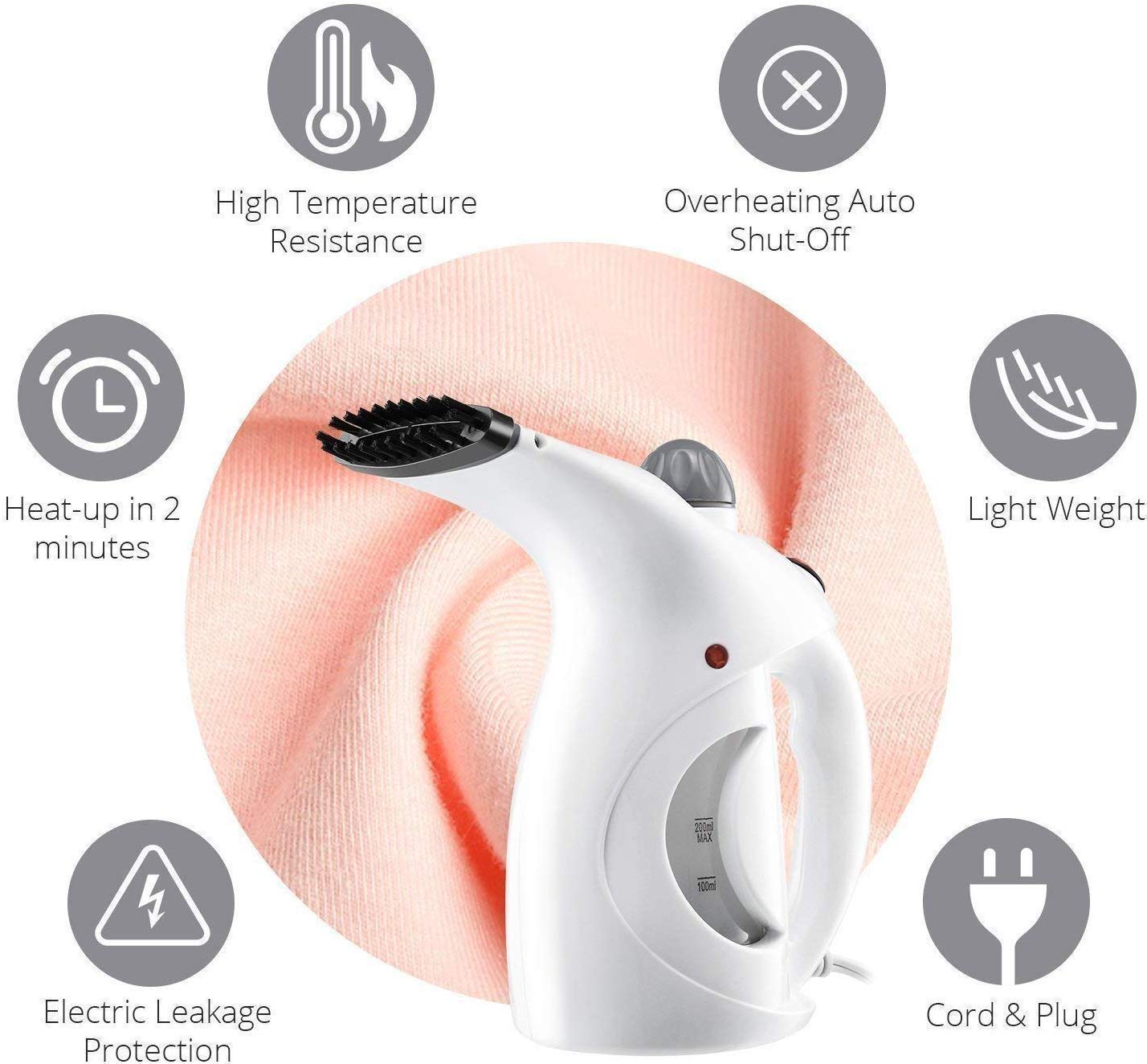 1261 Facial Handheld Portable Steamer for Face DeoDap