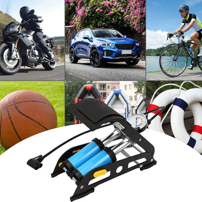 1691 Portable High Pressure Foot Air Pump Compressor for Car and Bike DeoDap