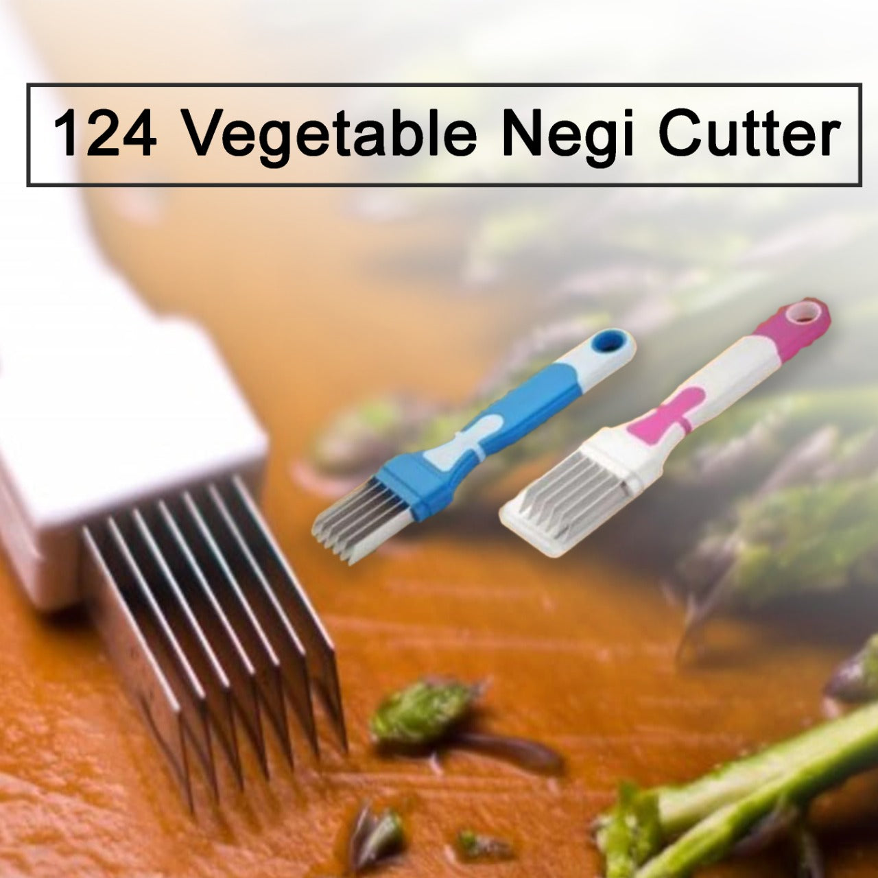 124 Vegetable Negi Cutter EasyGrabGet