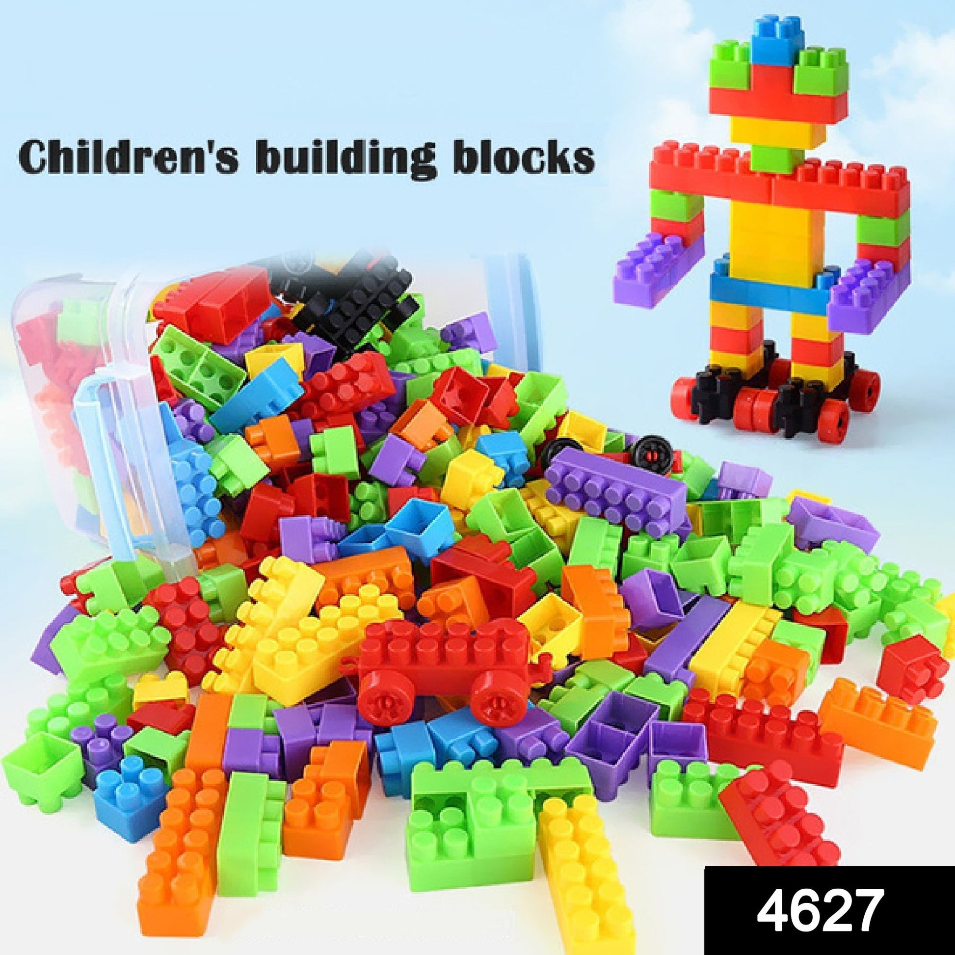 4627 Small Blocks Bag Packing, Best Gift Toy, Block Game for Kids 