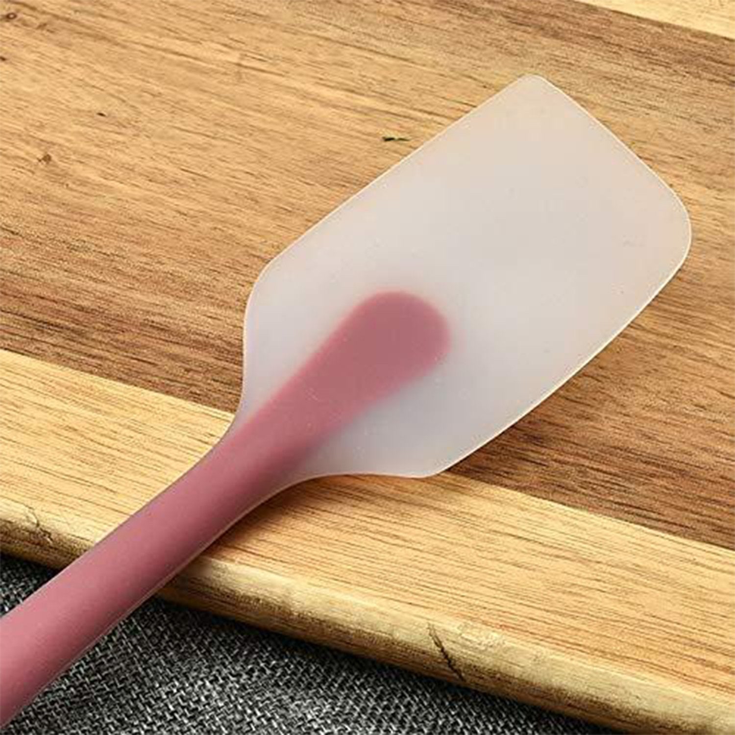 2639 Non-Stick Silicone Spatula Reusable Kitchen for Cooking Multicolor DeoDap