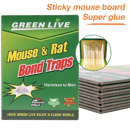 1238 Mice EasyGrabGet Sticky Boards Strongly Adhesive That Work Capturing Indoor and Outdoor DeoDap