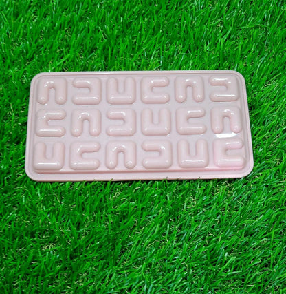 4889 Maze shape chocolate mold tray cake baking mold Flexible silicone chocolate making tool 