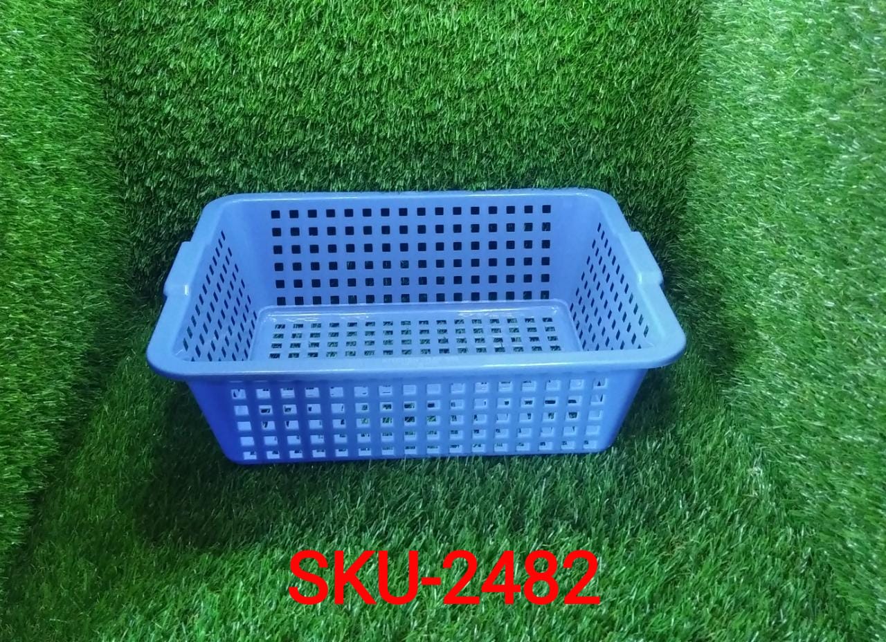 2482 Plastic Medium Size Cane Fruit Baskets DeoDap