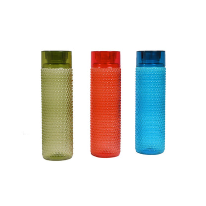 5269 Water Bottles Bubble Design for Fridge School College Office Use ( 3 Pcs ) 