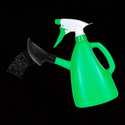 1077 2 in 1 Watering Can with Hand Triggered Sprayer for Plants DeoDap