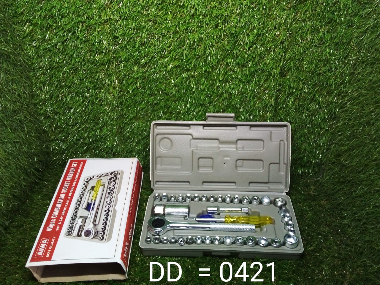 421 Socket Combination Toolkit (40 pcs) DeoDap