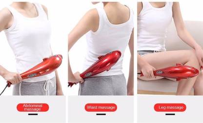 1221 Dolphin Handheld Body Massager to Aid Pain and Stress DeoDap