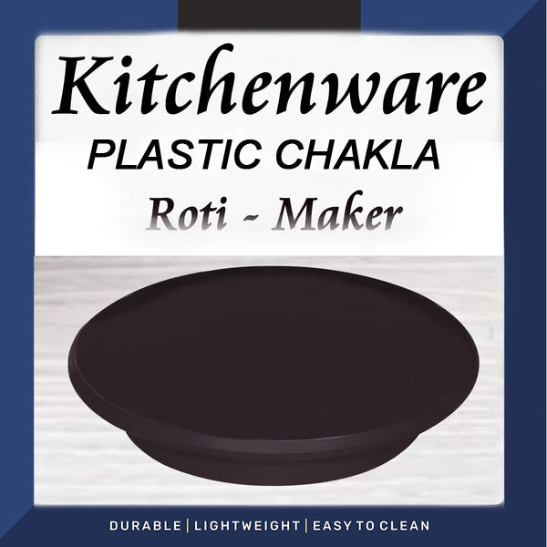 2323 Kitchenware Plastic PP Chakla/Patla, Unbreakable Roti-Maker 